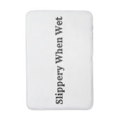 Glissant quand tapis de bain humide (Devant (Vertical))