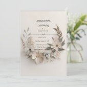 Glisser-déplacer Conception des invitations d'évén (Debout devant)