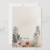 Glisser-déplacer Conception des invitations d'évén (Dos)