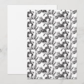 Glisser et déposer les invitations de mariage (Devant / Derrière)