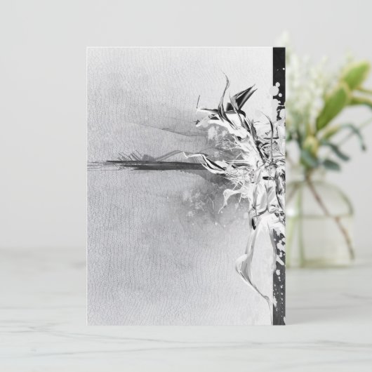 Glisser et déposer les invitations de mariage (Debout devant)