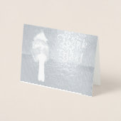 Glistenkardinaal Folie Kaarten (Voorkant)