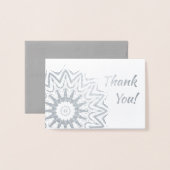 GlistenMandala Folie Kaarten (Voorkant met envelop)