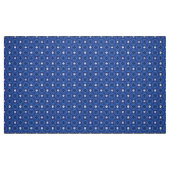 Glitch2 Blanc Bleu Mobilier Tissu (Fat Quarter)