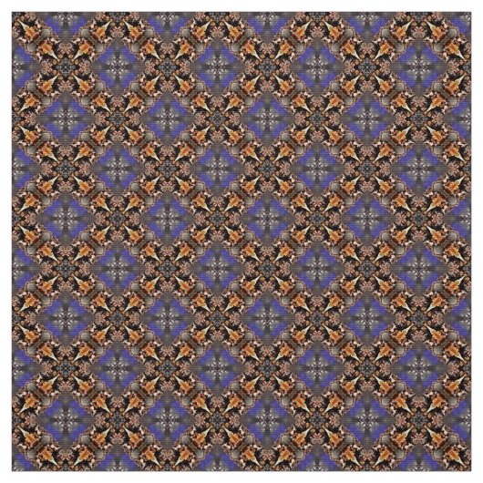 Glitch2 Meubles Brown Bleus Tissu (Échantillon)