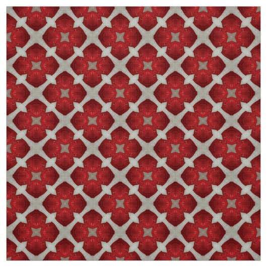 Glitch2 Meubles gris rouge Tissu (Échantillon)