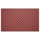 Glitch2 Meubles gris rouge Tissu (Fat Quarter)