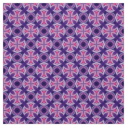 Glitch2 Meubles Magenta Bleu Tissu (Échantillon)