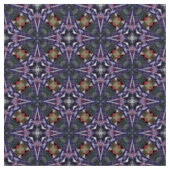 Glitch2 Midnight Blue Star Pattern Fabric Stof (Close Up)