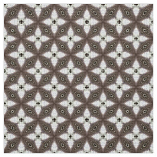 Glitch2 Tissu de meubles Brown blancs
