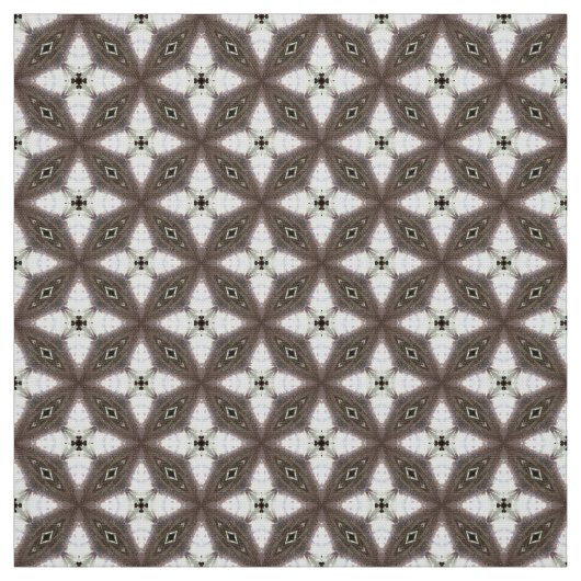 Glitch2 Tissu de meubles Brown blancs (Échantillon)
