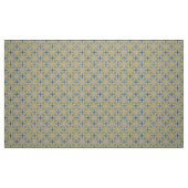 Glitch2 Tissu de mobilier jaune et bleu (Fat Quarter)