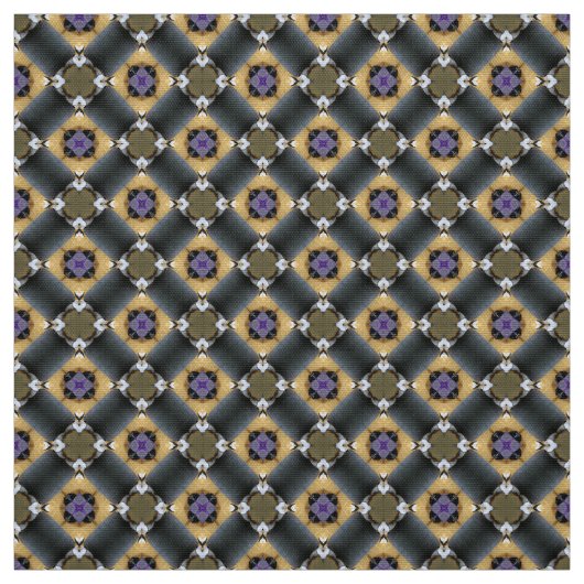 Glitch2 Tissu gris bleu (Échantillon)