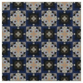 Glitch2 Tissu motif bleu foncé (Fermer)