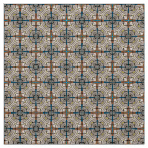 Glitch2 Turquoise tissu de meubles Brown