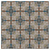 Glitch2 Turquoise tissu de meubles Brown (Fermer)