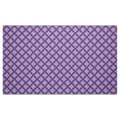 Glitch2 Violet Bleu violet Meubles blancs Tissu (Fat Quarter)