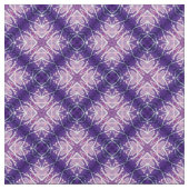 Glitch2 Violet Bleu violet Meubles blancs Tissu (Fermer)