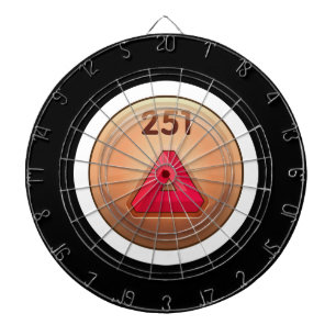 Glitch Achievement minor refiner red class Dartbord