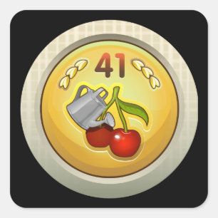 Glitch Achievement super soaker Vierkante Sticker