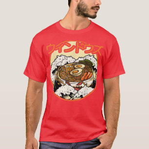 Glitch Anime Aesthetics Style Japan Grunge Vaporwa T-shirt