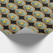 Glitch: curieus george cadeaupapier (Hoek)