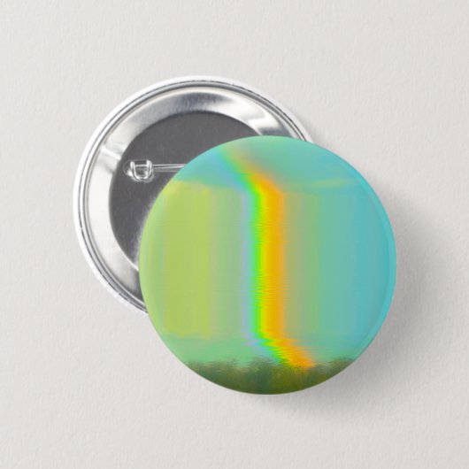 Glitch esthetische Rainbow Dream Button (Voorkant /achterkant)