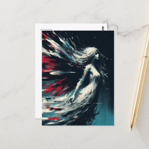 Glitch Fairy Briefkaart