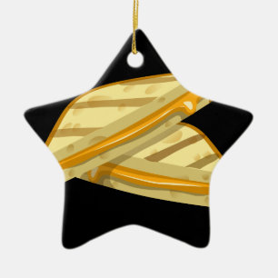Glitch Food grilde kaas Keramisch Ornament