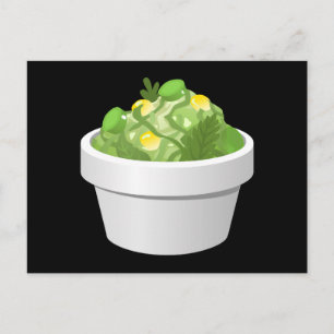 Glitch Food simpele slak Briefkaart