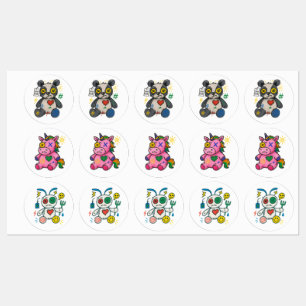 Glitch Gang - Schattigee Chaos Sticker Pack