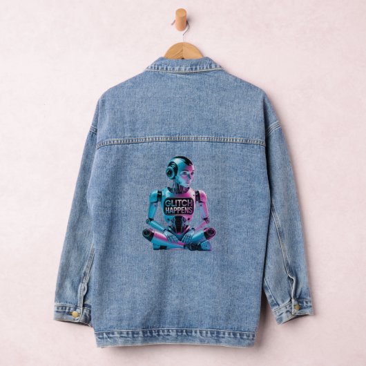 ❤️GLITCH GEBEURT! Grappige AI Chatbot Companion Me Denim Jacket (Hangar)