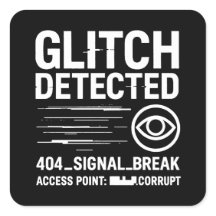 GLITCH GEDETECTEERD - beschadigde signaaloverdrach