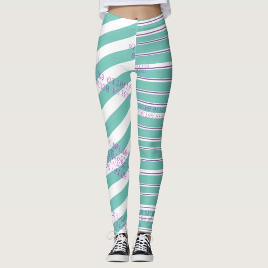 Glitch Leggins Leggings (Voorkant)