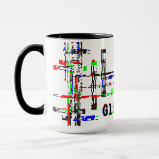Glitch Mode — Cyberpunk Digitale Glitch Design. Mok