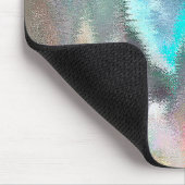 Glitch Pastels trillen Muismat (Hoek)