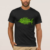 Glitch Pixel Code Vis  T-shirt (Voorkant)