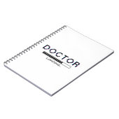 Glitch Pixel Doctor Loading Humor Notitieboek (Linkerzijde)