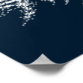 Glitch Pixel White Fish Wall Art Poster (Hoek)