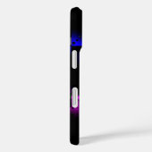 Glitch plasma zwart Case-Mate iPhone case (Achterkant / Rechts)