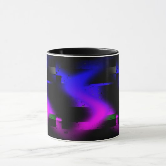 Glitch plasma zwart mok (Midden)