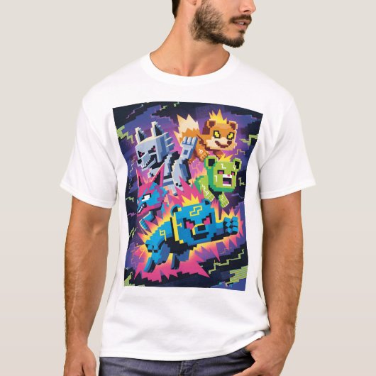Glitch Rampage T-shirt (Voorkant)