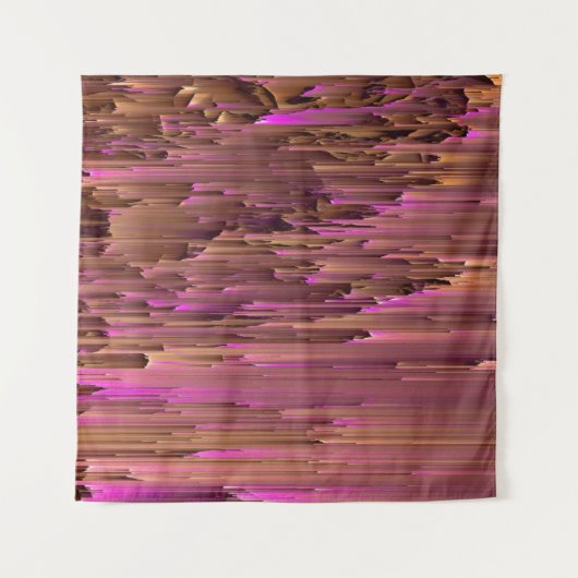 glitch Texture Overlays TV Lijst Filmsback Wandkleed (Voorkant)