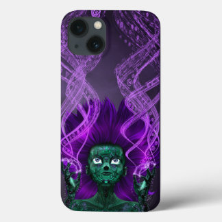 Glitch Witch Paarse iPhone 6/6S Hoesje