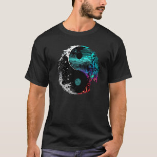 Glitch Yin Yang Premium T-shirt