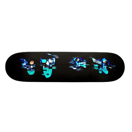 Glitching Skateboard Customisable