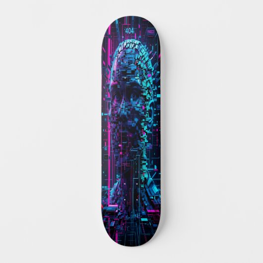 Glitchwave Skater Edition 3 Skateboard (Voorkant)