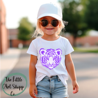 Glitt Coquette Bow Louisiana Football Tshirt