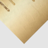 Glitter-accessoires met gouden verf, met reserveon tissuepapier (Detail)