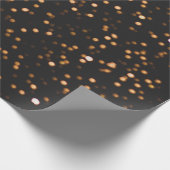 Glitter achtergrond gouden textuur cadeaupapier (Hoek)